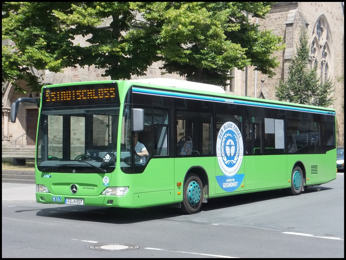 Mercedes Citaro II der WAG in Fulda.
