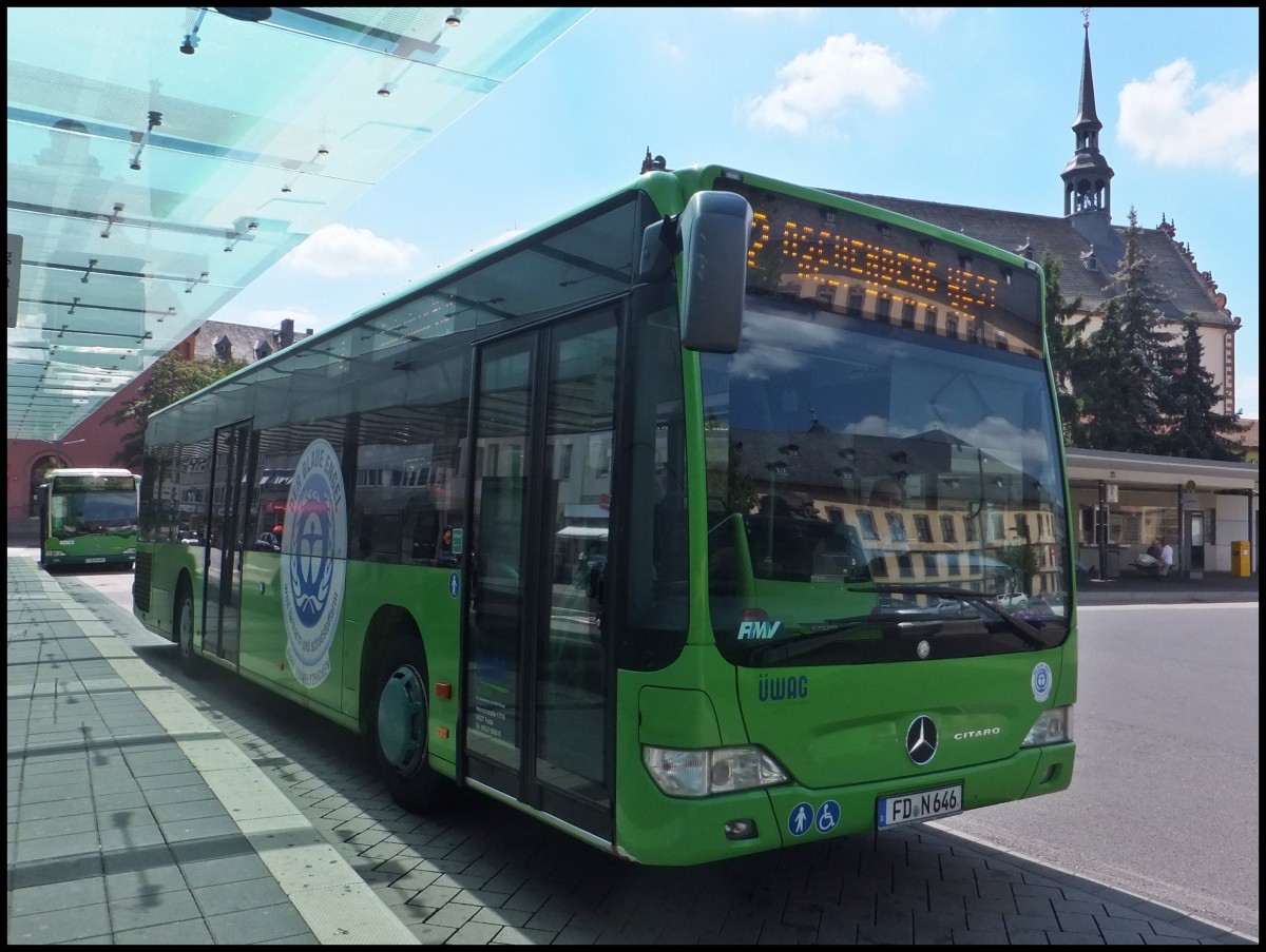 Mercedes Citaro II der WAG in Fulda. 