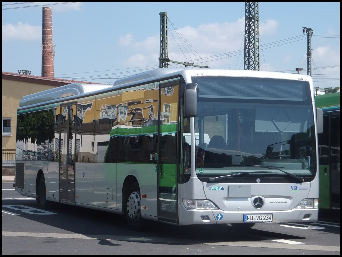 Mercedes Citaro II der Verkehrsgesellschaft Fulda in Fulda.