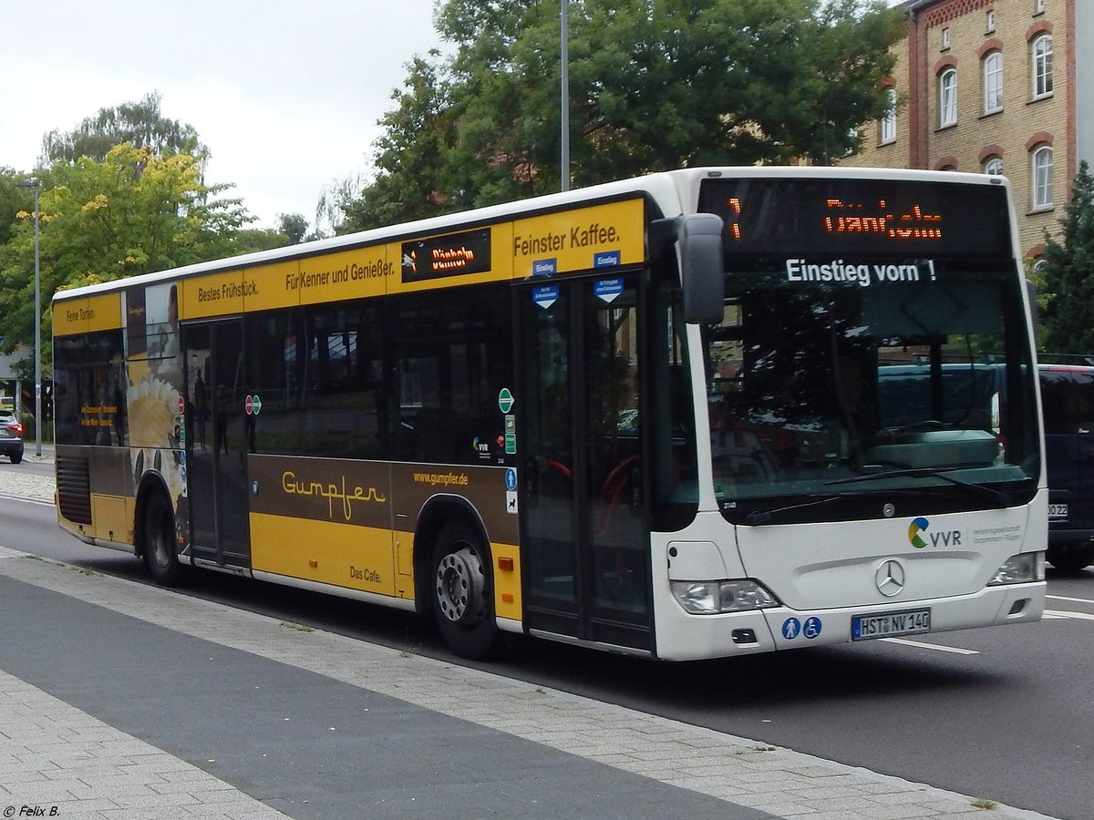 Mercedes Citaro II der VVR in Stralsund.