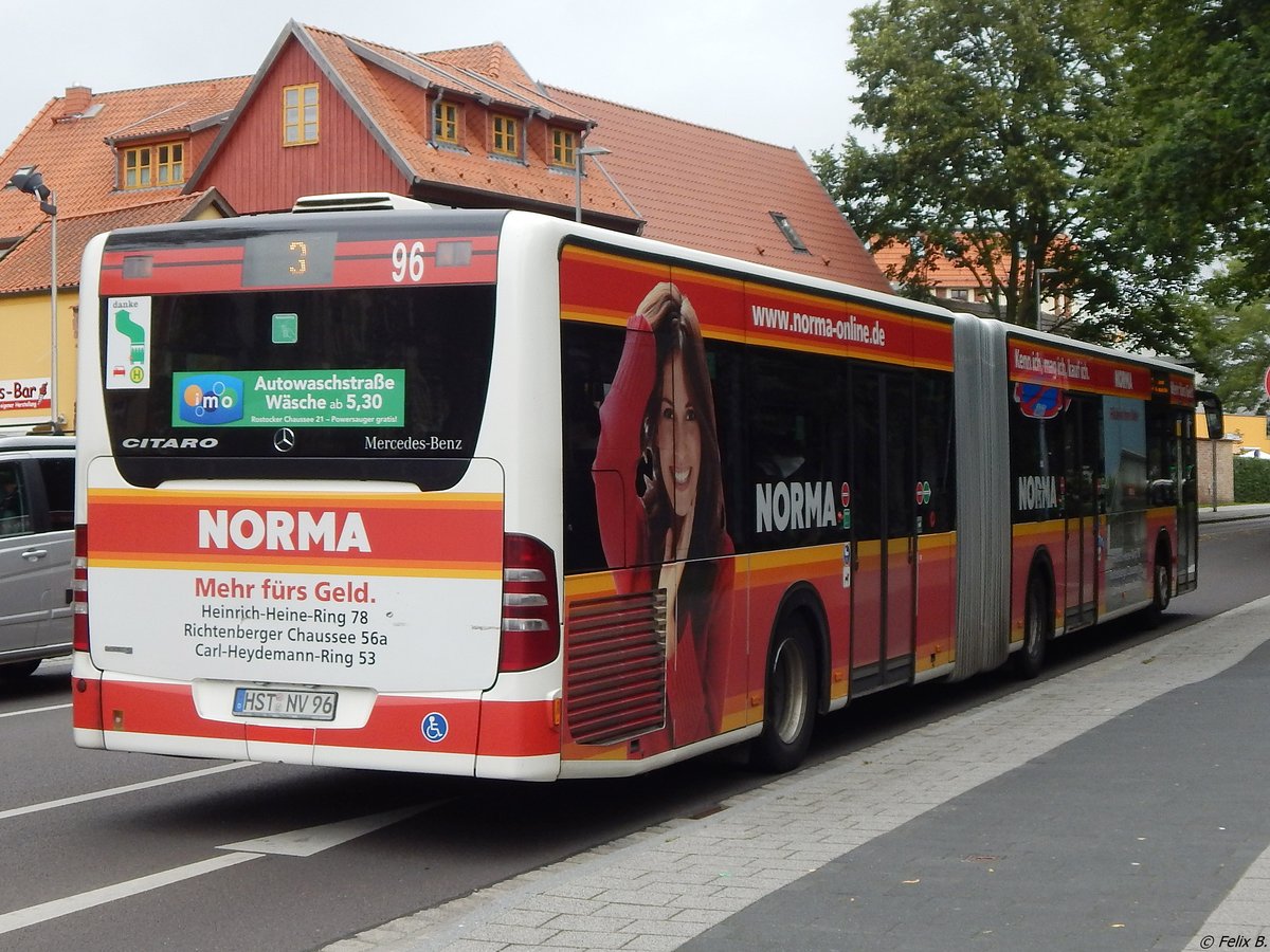 Mercedes Citaro II der VVR in Stralsund.