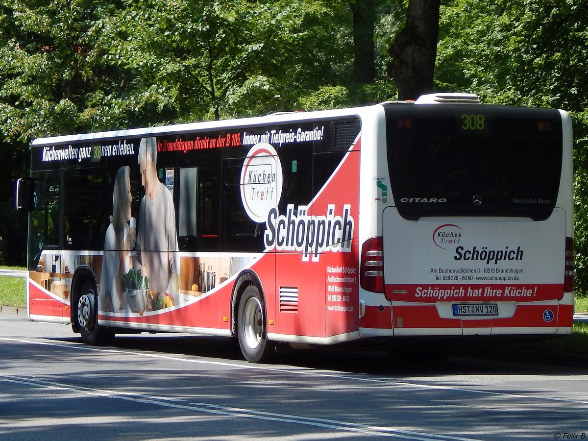 Mercedes Citaro II der VVR in Stralsund.