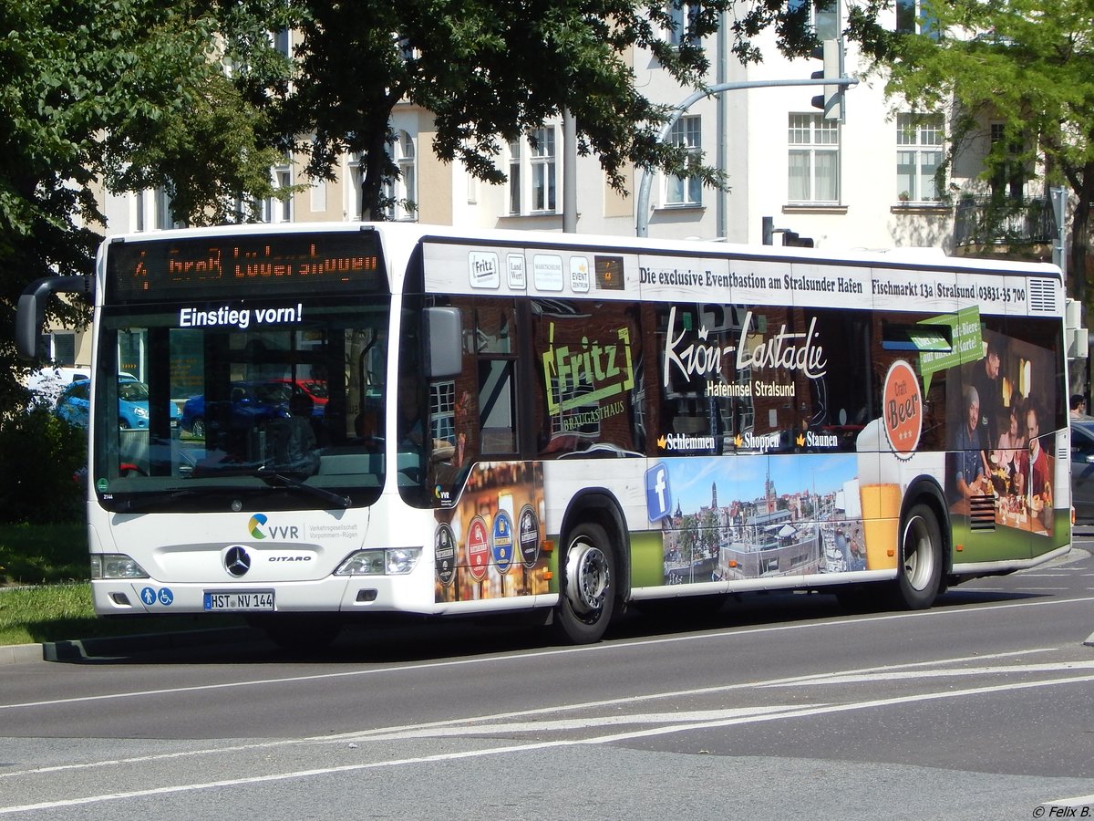 Mercedes Citaro II der VVR in Stralsund.