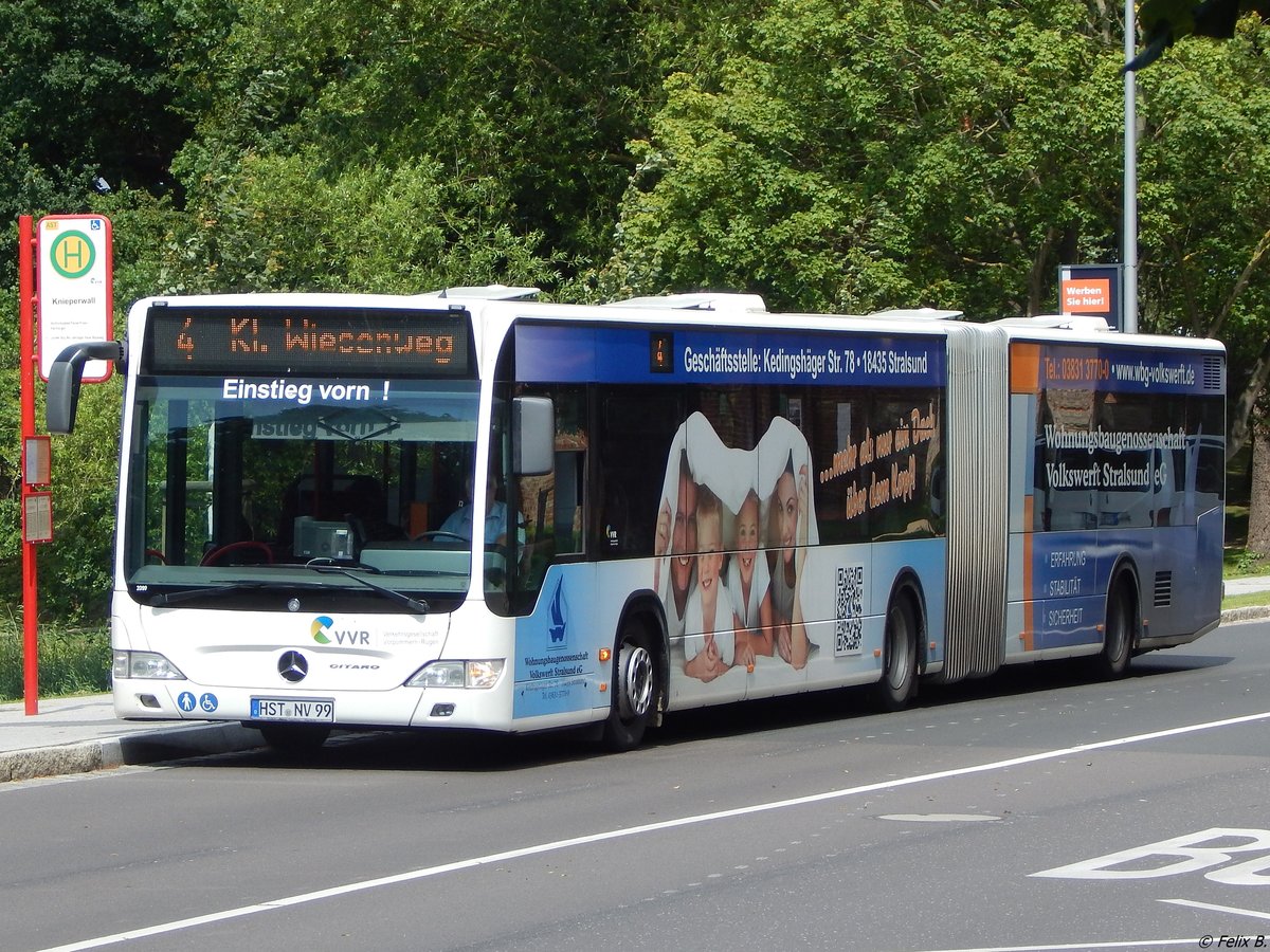Mercedes Citaro II der VVR in Stralsund.