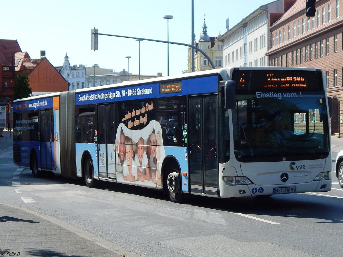 Mercedes Citaro II der VVR in Stralsund.