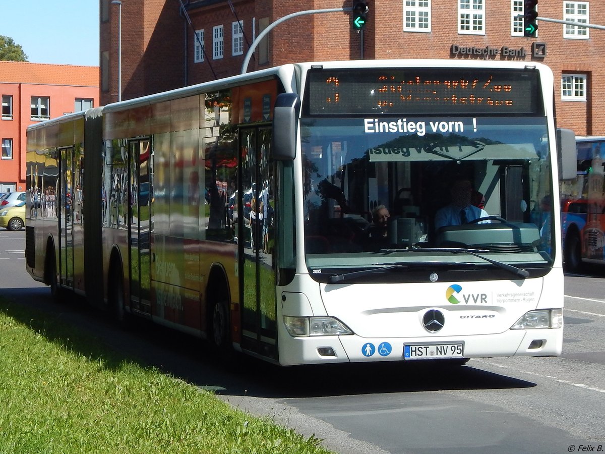 Mercedes Citaro II der VVR in Stralsund.