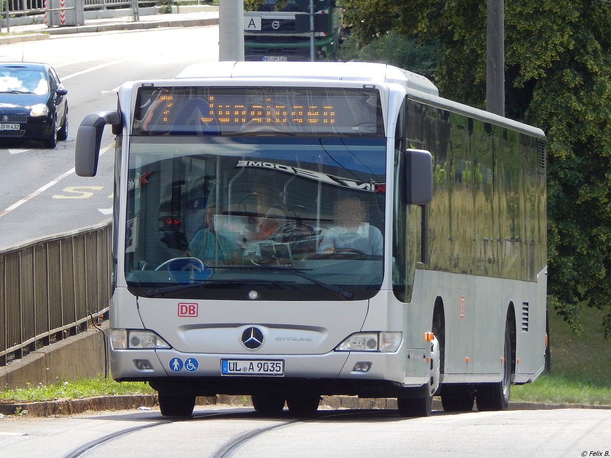 Mercedes Citaro II von ZugBus Regionalverkehr Alb-Bodensee in Ulm.