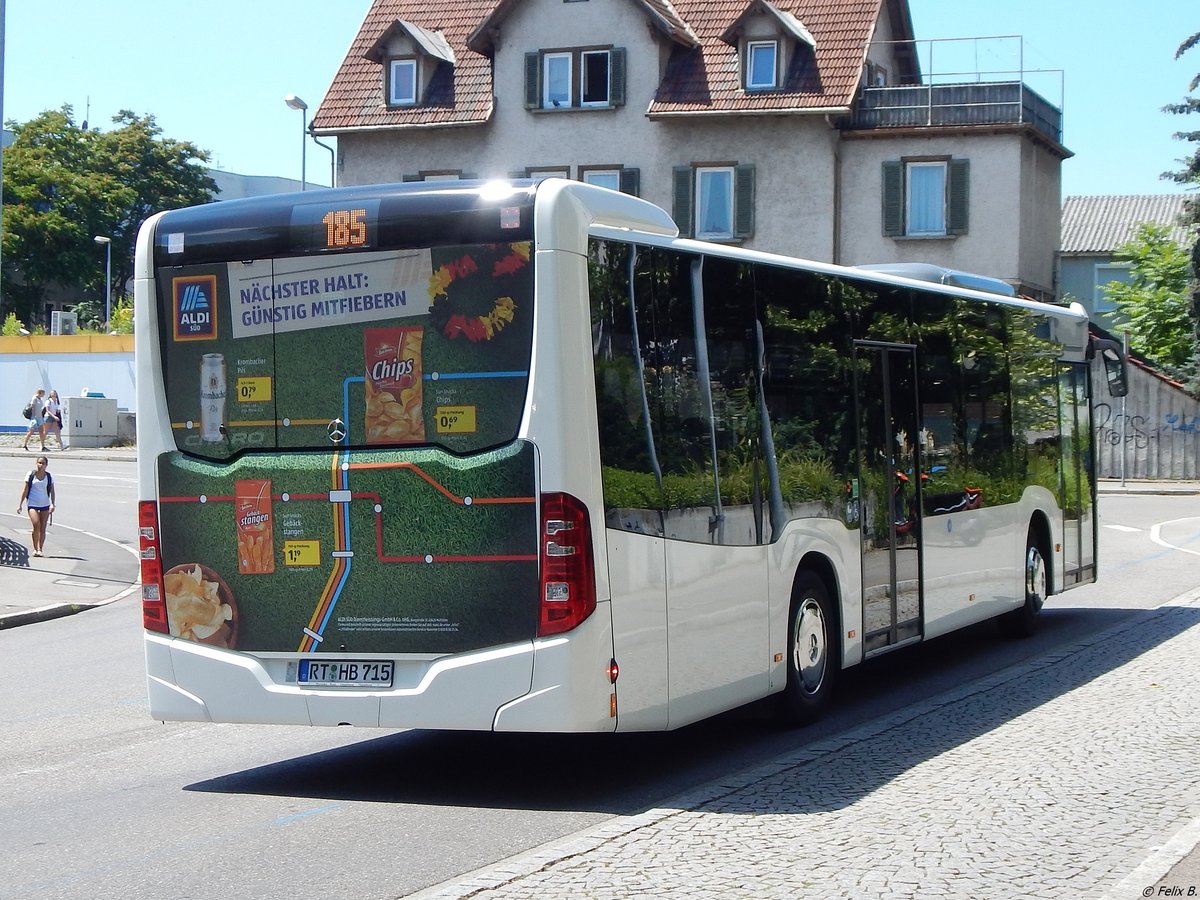 Mercedes Citaro III von Bader Reisen aus Deutschland in Nürtingen am 20.06.2018