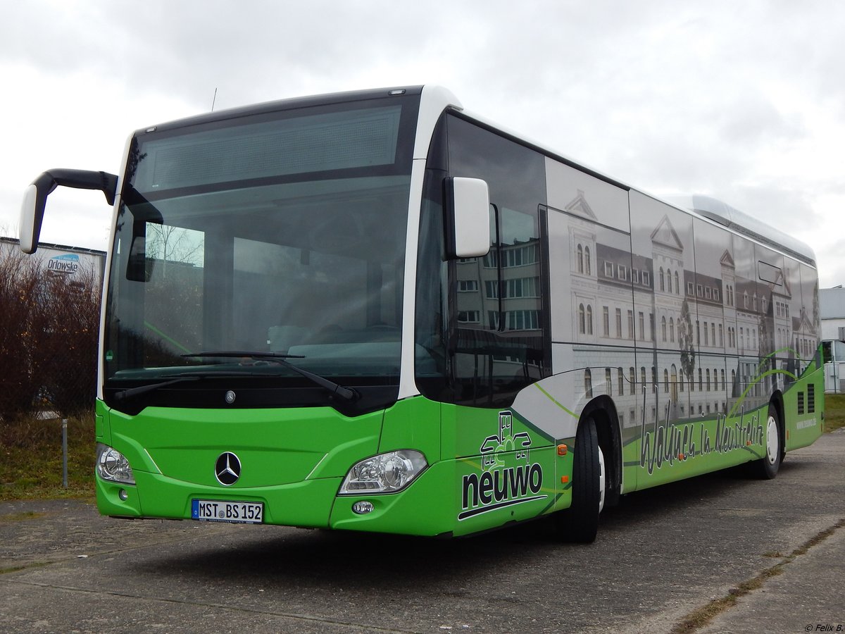 Mercedes Citaro III von Becker-Strelitz Reisen aus Deutschland in Neubrandenburg.