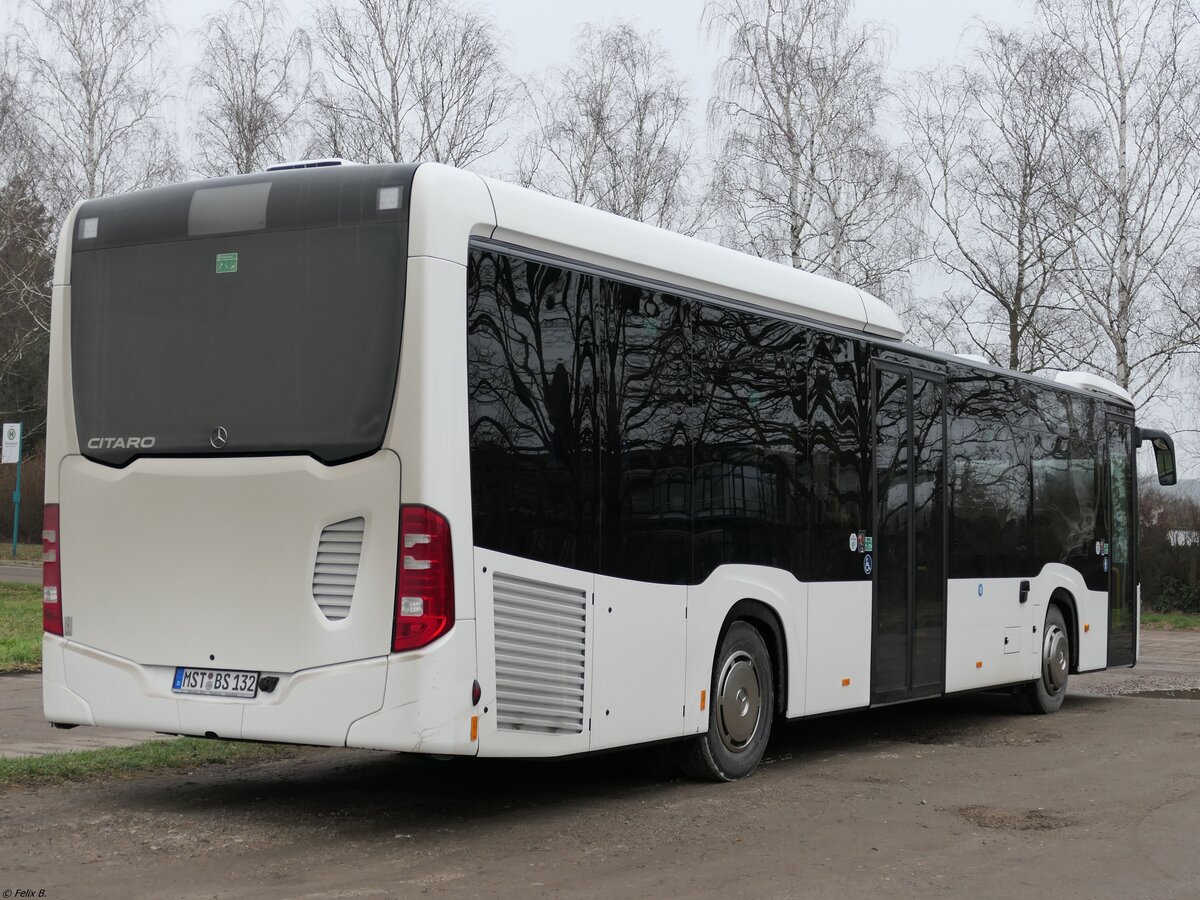 Mercedes Citaro III von Becker-Strelitz Reisen aus Deutschland in Neubrandenburg.