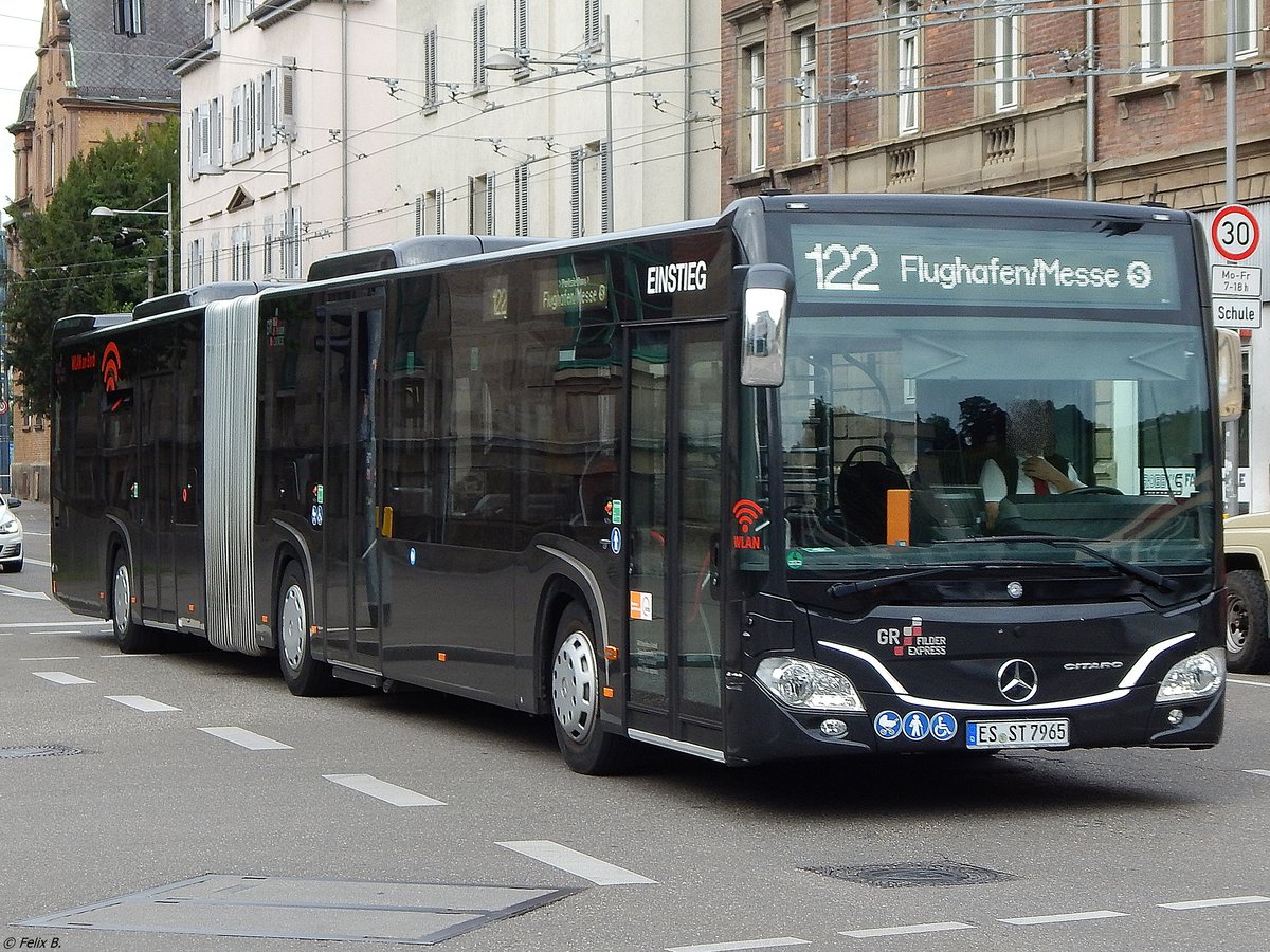 Mercedes Citaro III von GR Omnibus in Esslingen.