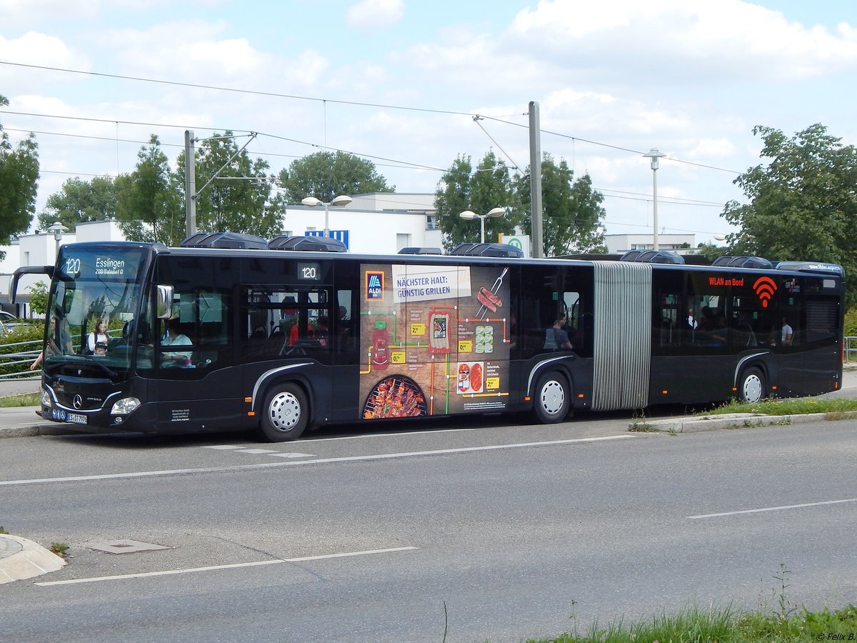 Mercedes Citaro III von GR Omnibus in Ostfildern.