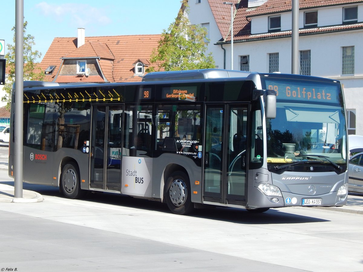 Mercedes Citaro III von Kappus aus Deutschland in Ditzingen.