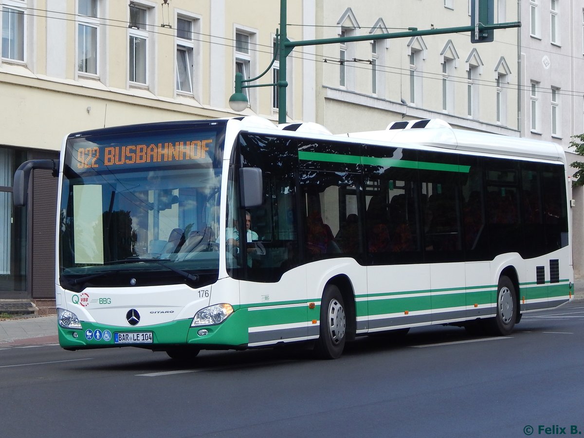 Mercedes Citaro III LE Ü der Barnimer Busgesellschaft in Eberswalde.