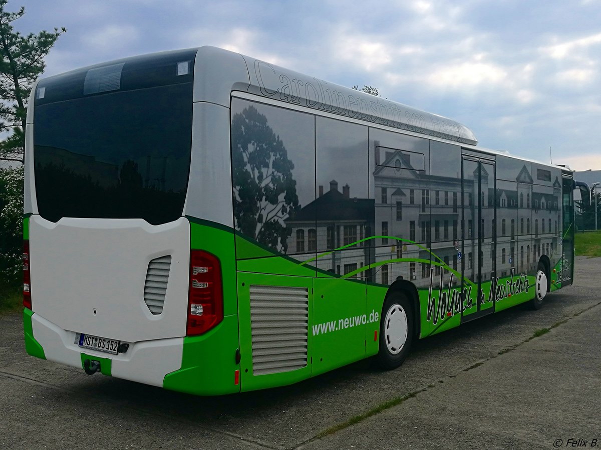 Mercedes Citaro III LE Ü von Becker-Strelitz-Reisen aus Deutschland in Neubrandenburg.