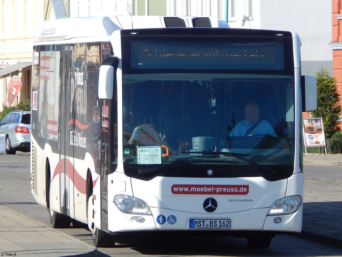 Mercedes Citaro III LE Ü von Becker-Strelitz-Reisen aus Deutschland in Neubrandenburg. 