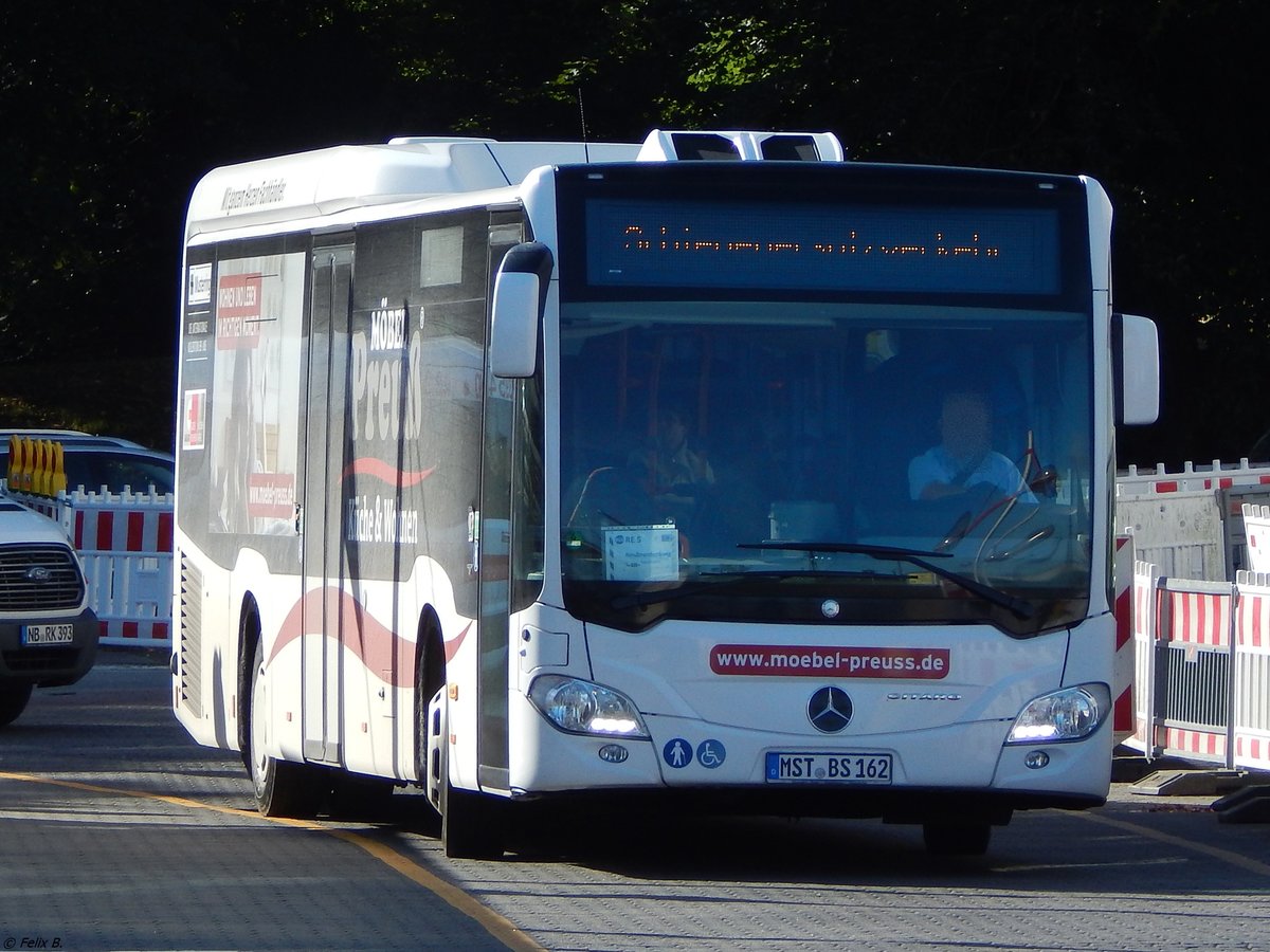 Mercedes Citaro III LE Ü von Becker-Strelitz-Reisen aus Deutschland in Neubrandenburg.