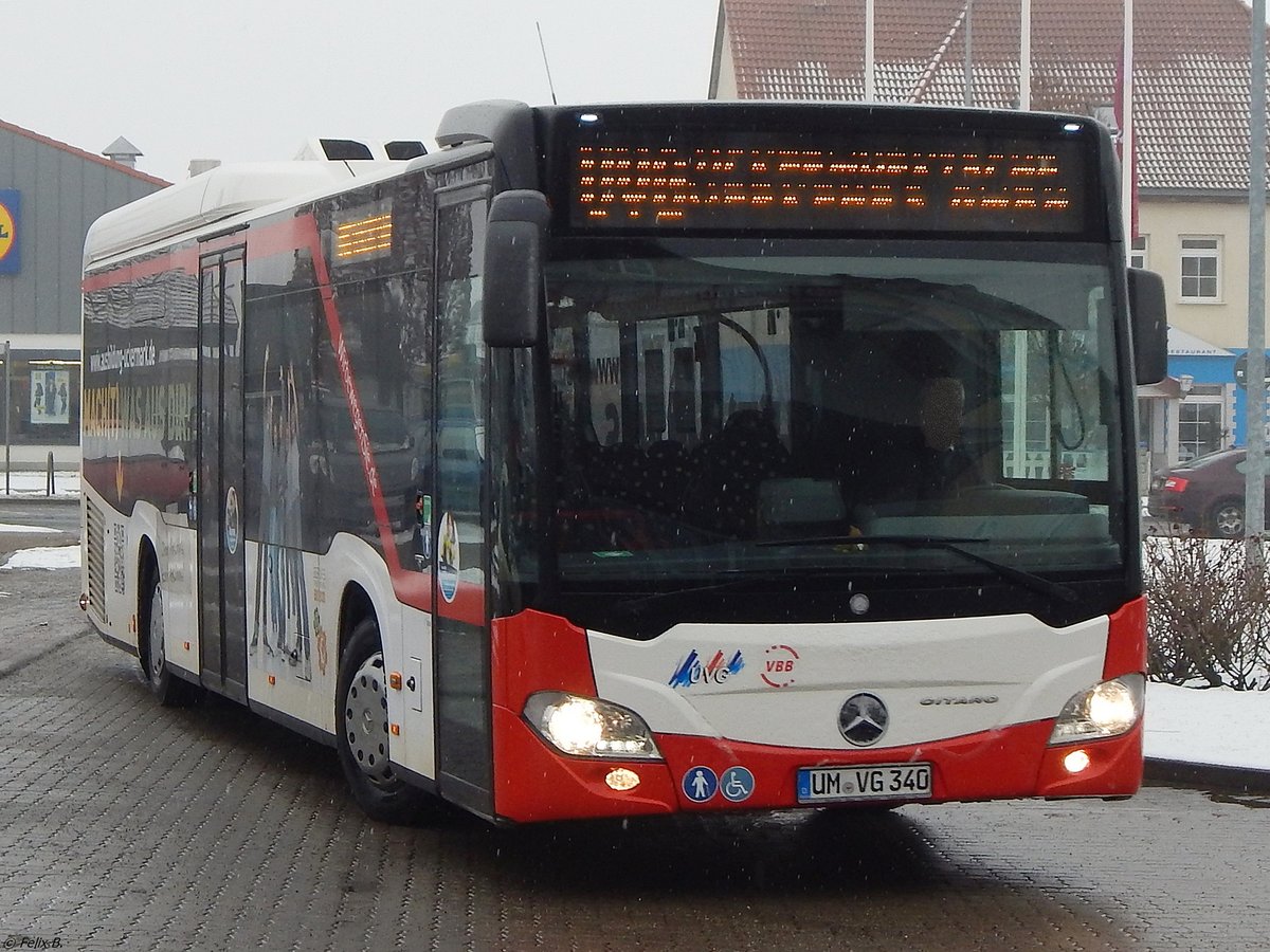 Mercedes Citaro III LE Ü der Uckermärkische Verkehrs GmbH in Prenzlau.