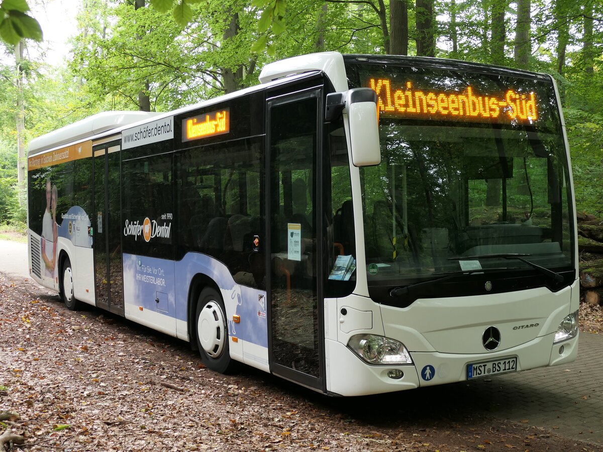 Mercedes Citaro III LE Ü von Becker-Strelitz Reisen aus Deutschland in Grünplan.