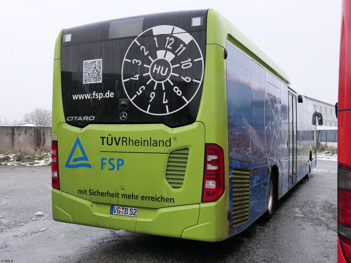 Mercedes Citaro III LE Ü von URB aus Deutschland (exex Bergkvarabuss - YEN235/Schweden, ex Norgesbuss - BT80690/Norwegen) in Ueckermünde.