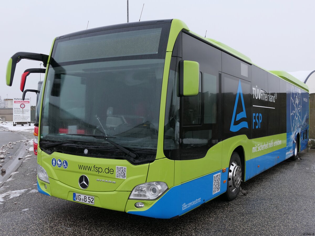 Mercedes Citaro III LE Ü von URB aus Deutschland (exex Bergkvarabuss - YEN235/Schweden, ex Norgesbuss - BT80690/Norwegen) in Ueckermünde.