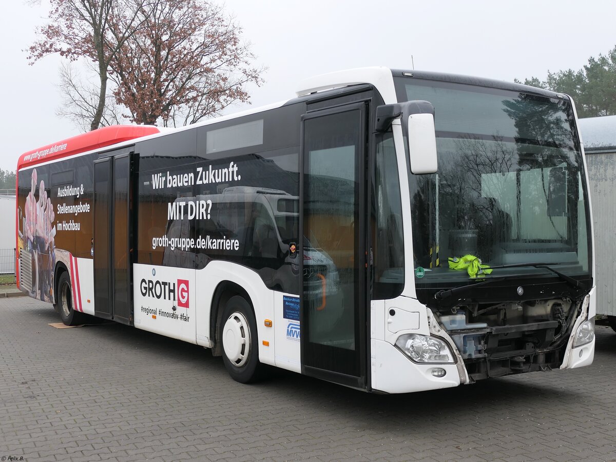 Mercedes Citaro III LE Ü von Becker-Strelitz Reisen aus Deutschland in Neustrelitz.
