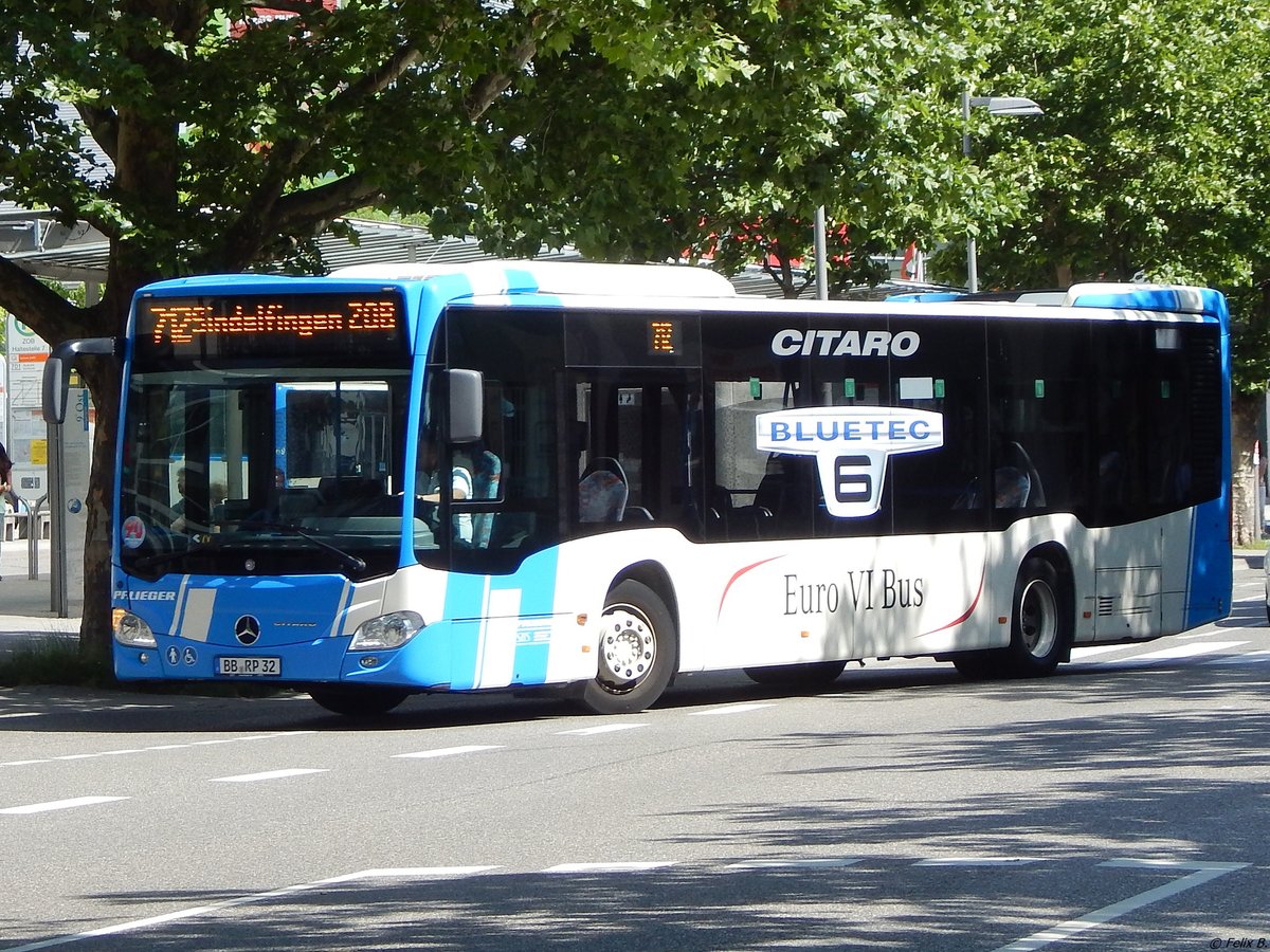 Mercedes Citaro III von Pflieger aus Deutschland in Sindelfingen.