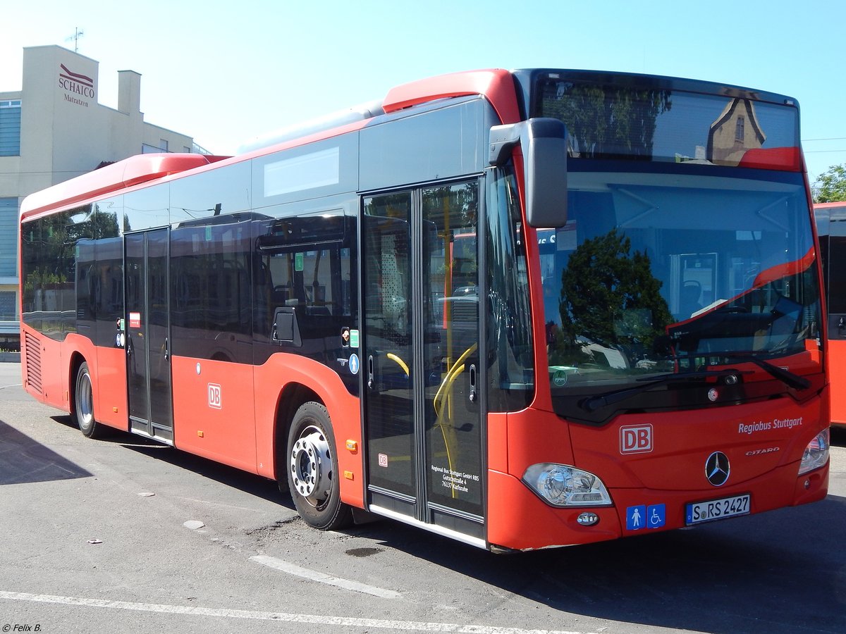 Mercedes Citaro III von Regiobus Stuttgart in Ditzingen.