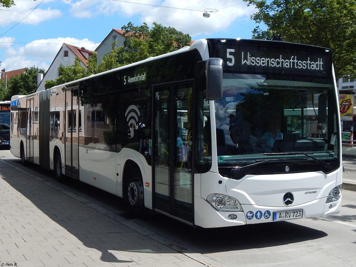 Mercedes Citaro III von Regionalbus Augsburg in Ulm.