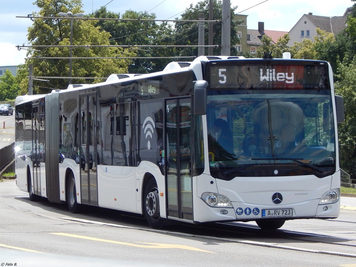 Mercedes Citaro III von Regionalbus Augsburg in Ulm.