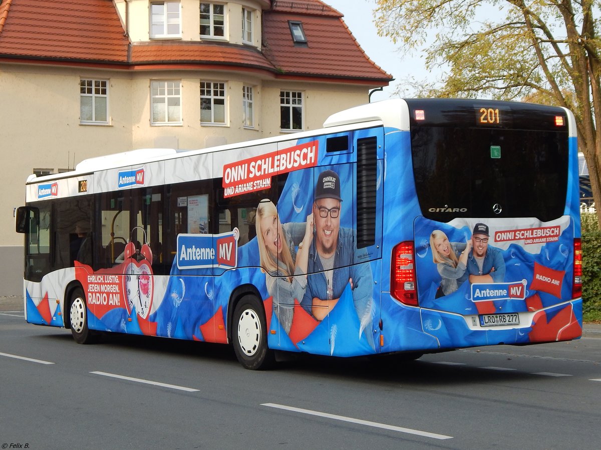 Mercedes Citaro III von Regionalbus Rostock in Güstrow. 