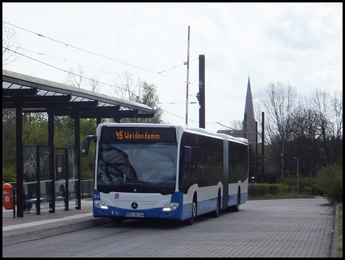 Mercedes Citaro III der Rostocker Straenbahn AG in Rostock.