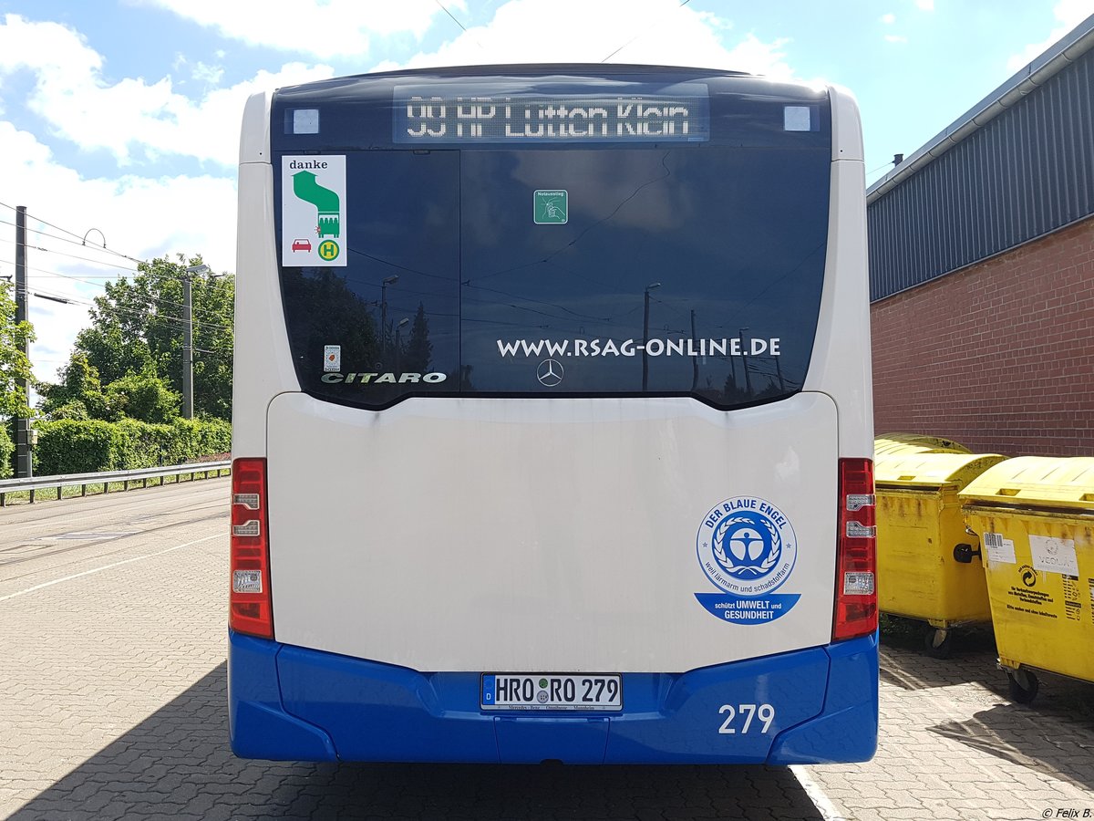 Mercedes Citaro III der Rostocker Straßenbahn AG in Rostock.