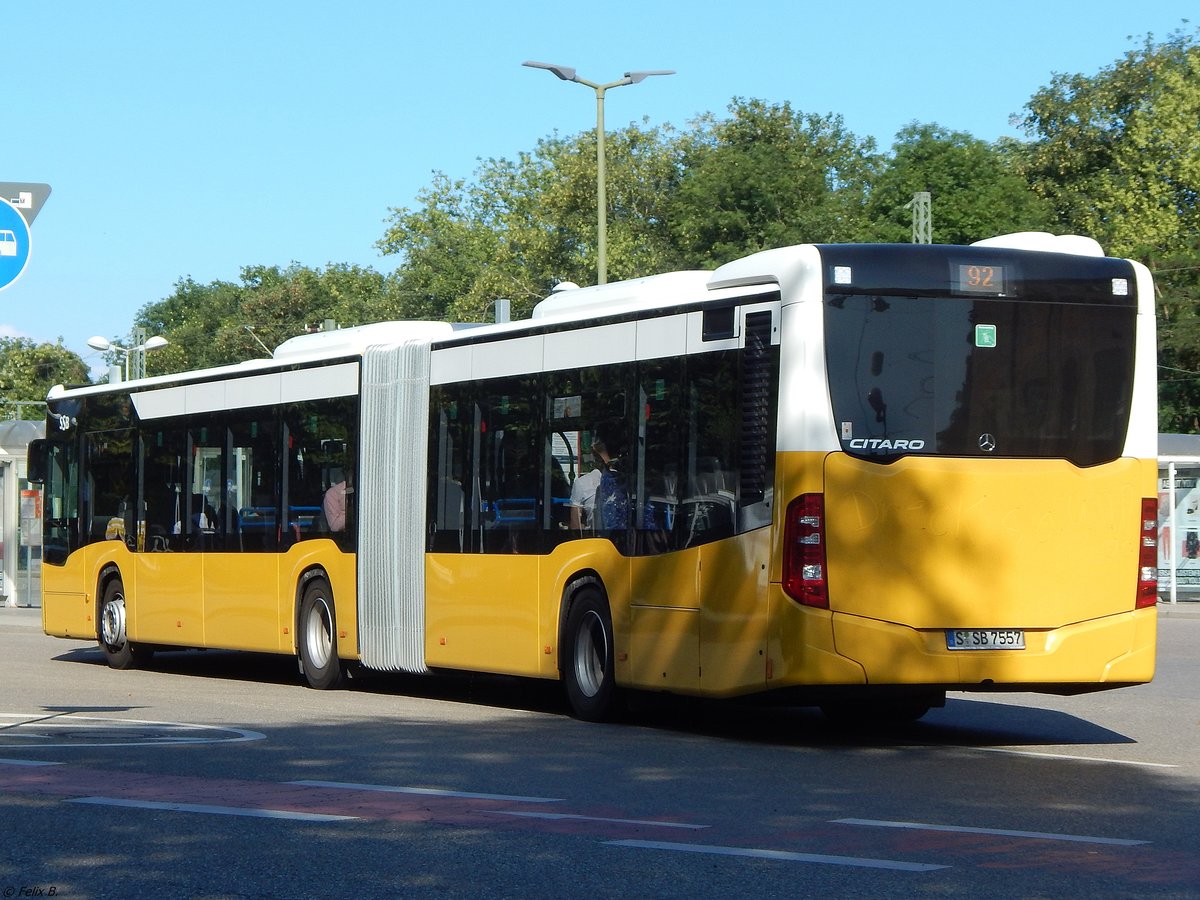 Mercedes Citaro III der SSB in Leonberg.