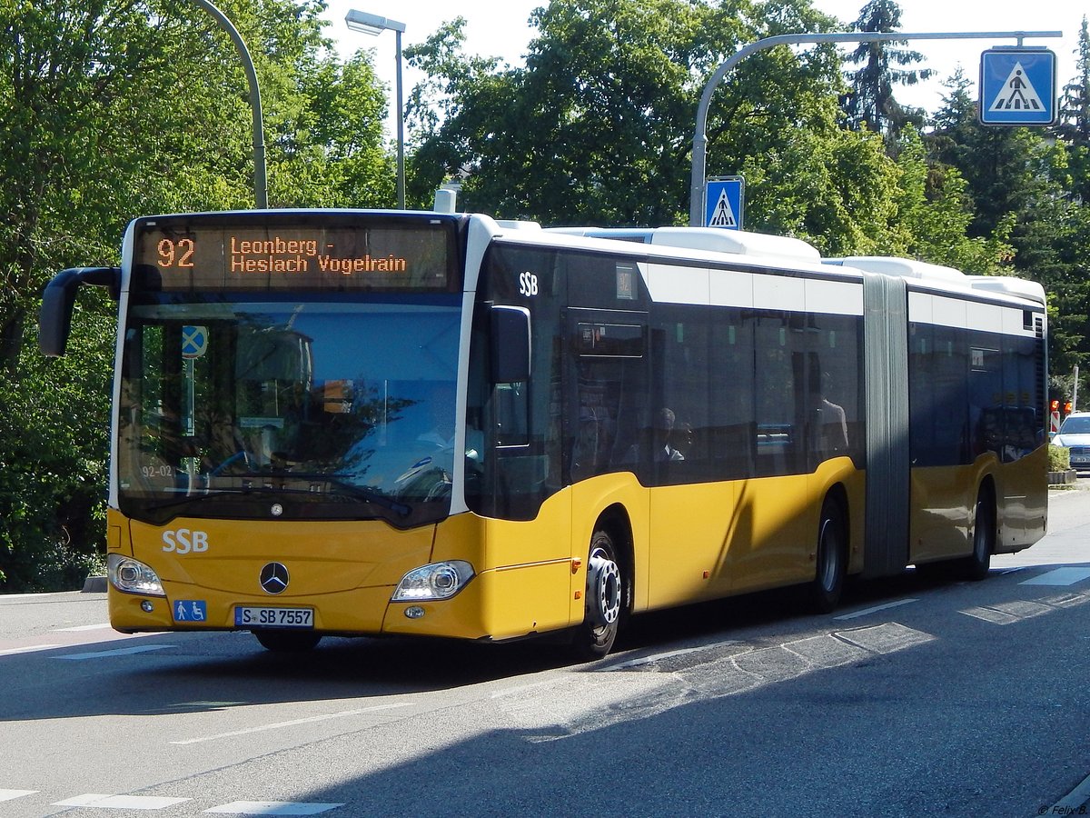 Mercedes Citaro III der SSB in Leonberg.