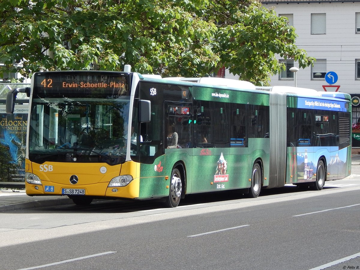 Mercedes Citaro III der SSB in Stuttgart.