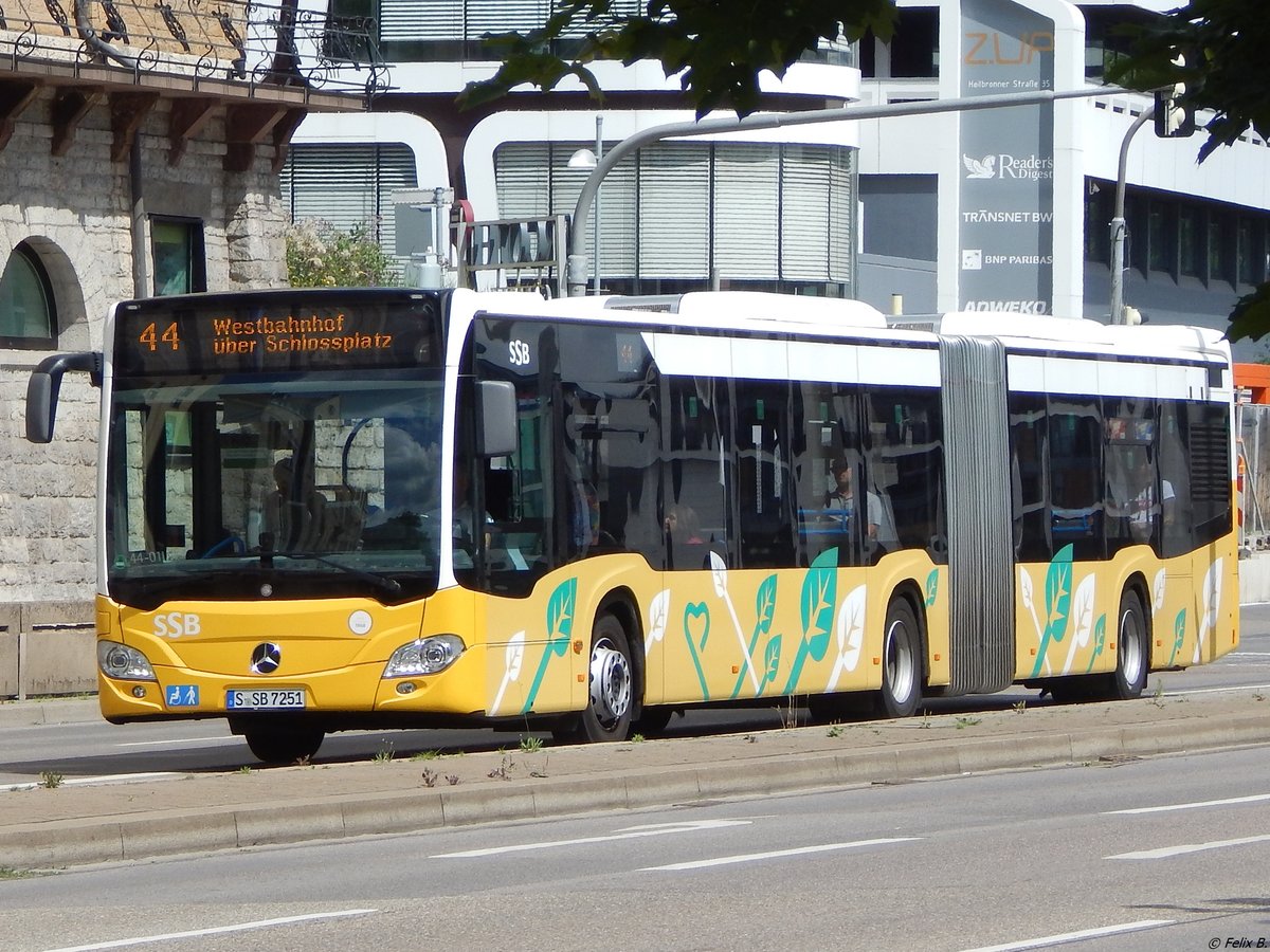 Mercedes Citaro III der SSB in Stuttgart.