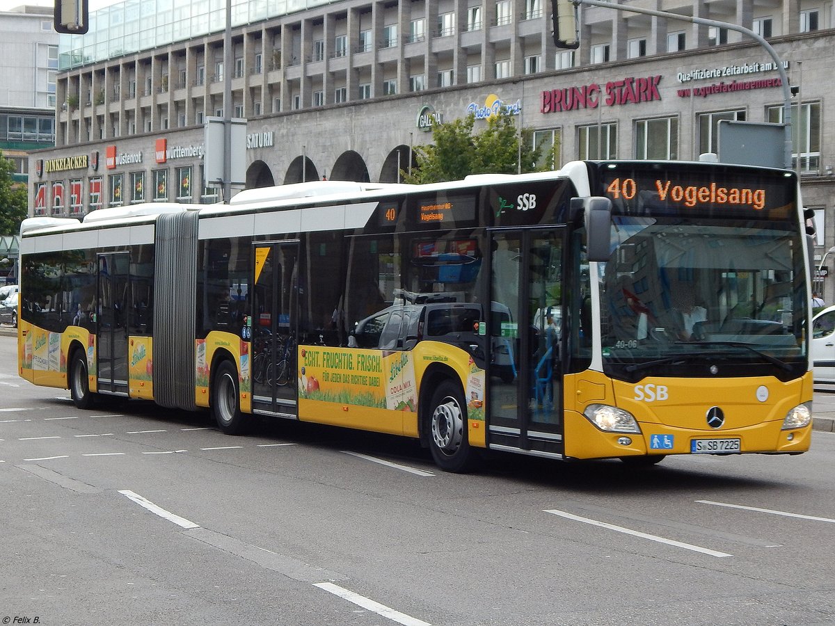 Mercedes Citaro III der SSB in Stuttgart.