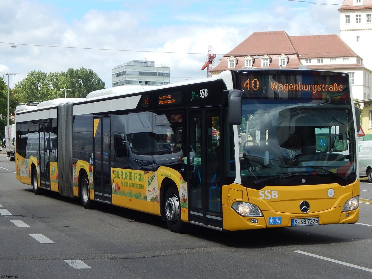 Mercedes Citaro III der SSB in Stuttgart.