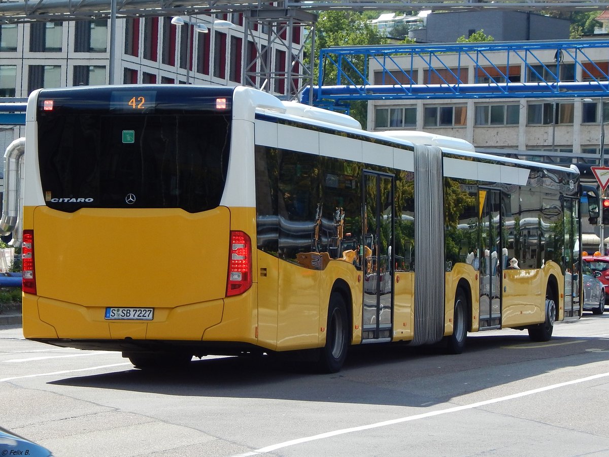 Mercedes Citaro III der SSB in Stuttgart.