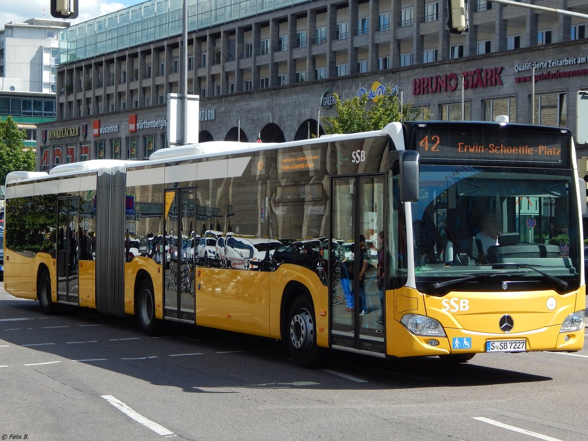 Mercedes Citaro III der SSB in Stuttgart.