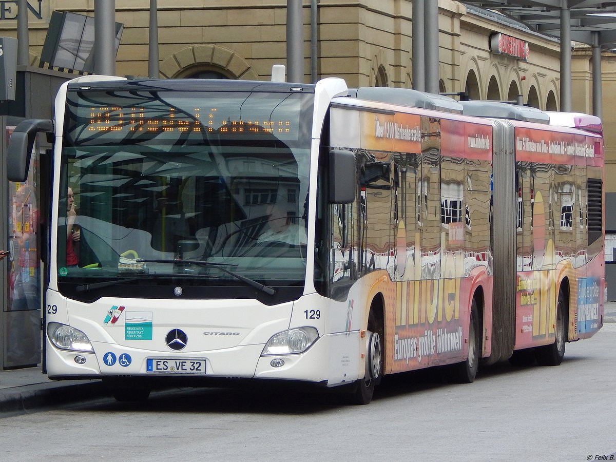 Mercedes Citaro III der Städtischer Verkehrsbetrieb Esslingen in Esslingen.