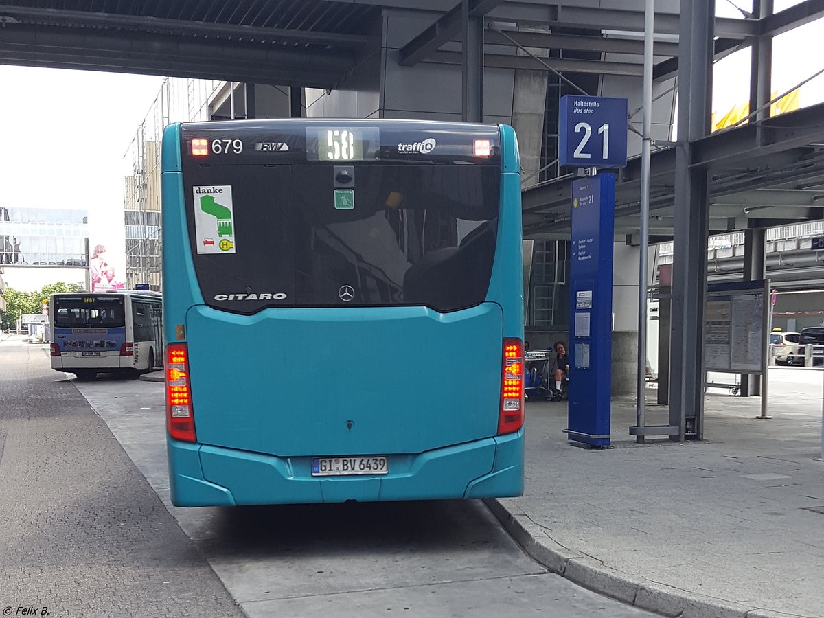 Mercedes Citaro III von traffiQ in Frankfurt.