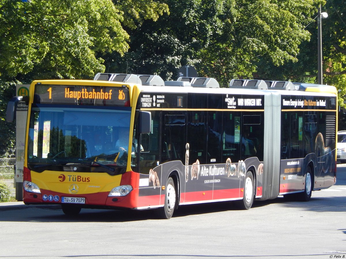 Mercedes Citaro III von TüBus in Tübingen.