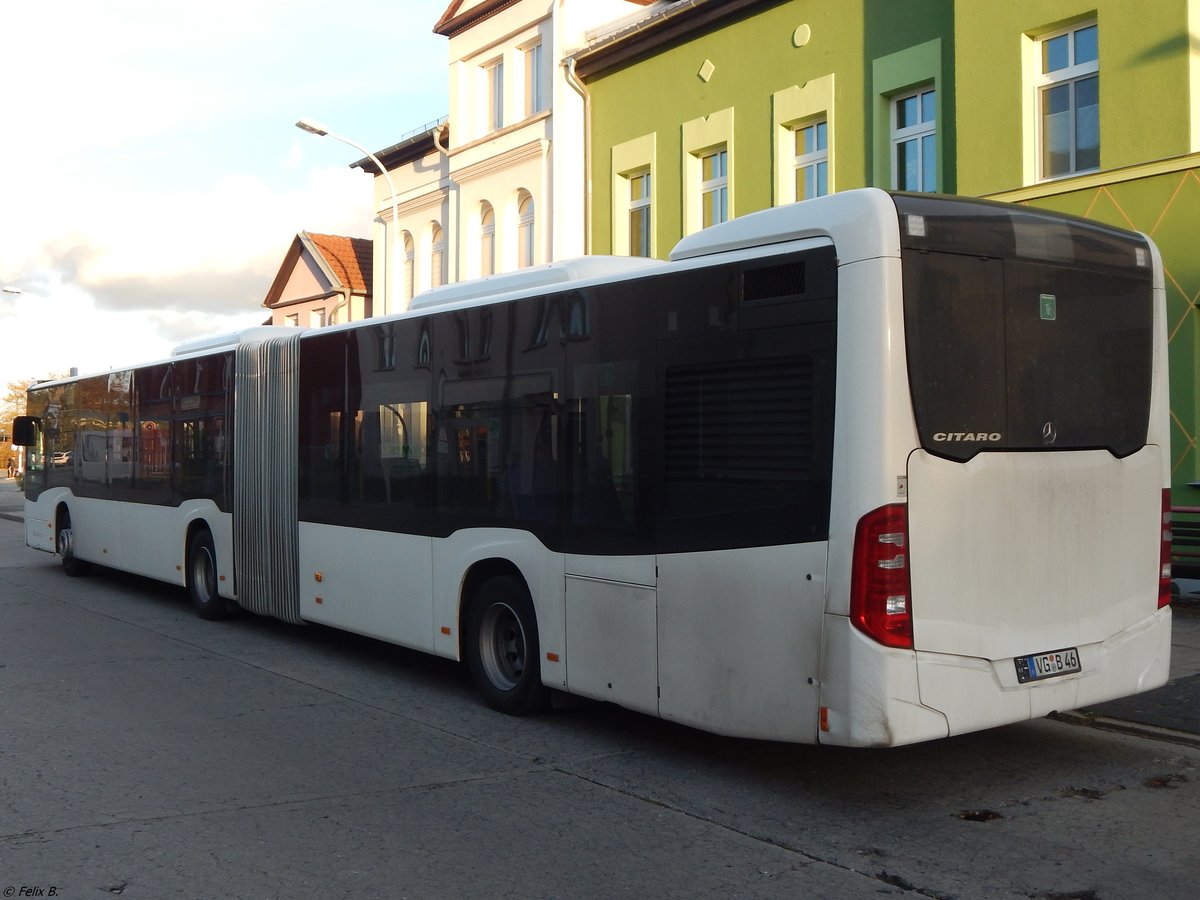 Mercedes Citaro III von URB aus Deutschland in Neubrandenburg. 