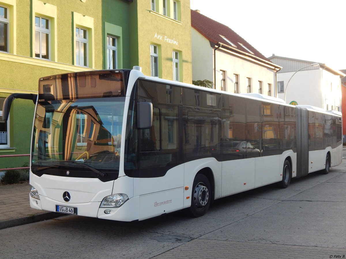 Mercedes Citaro III von URB aus Deutschland in Neubrandenburg. 