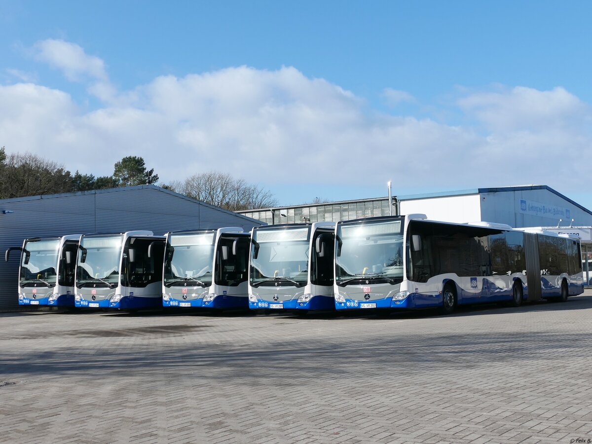Mercedes Citaro III der Usedomer Bäderbahn in Heringsdorf.