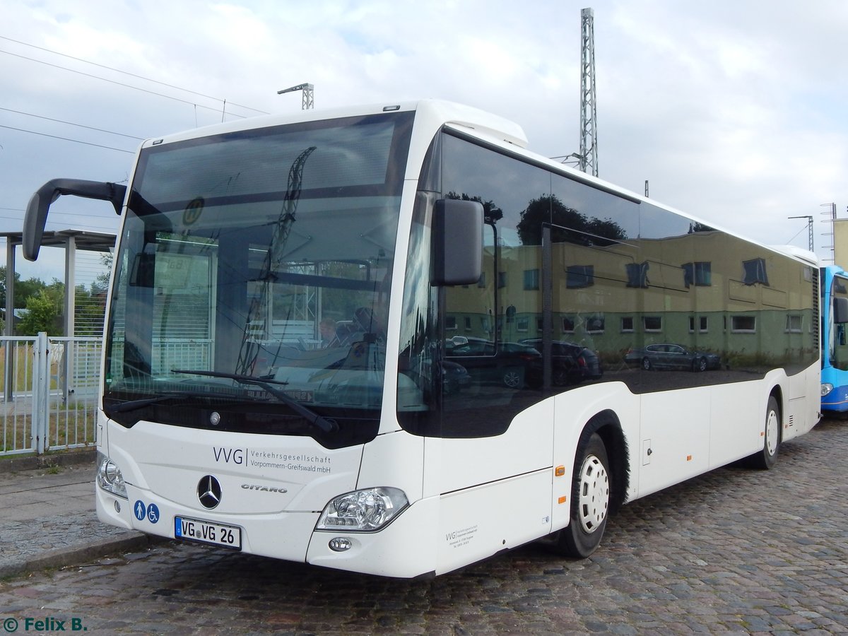 Mercedes Citaro III der VVG in Pasewalk.