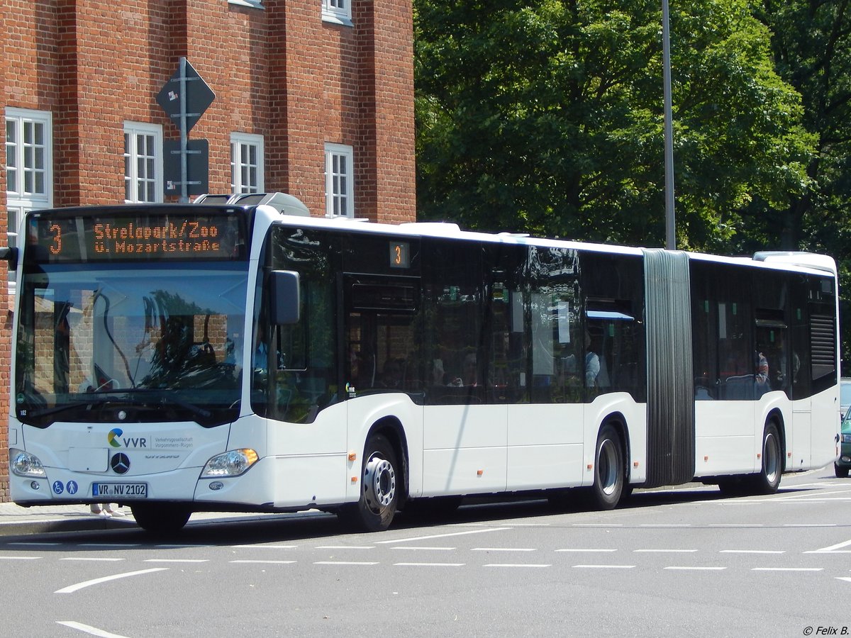 Mercedes Citaro III der VVR in Stralsund.