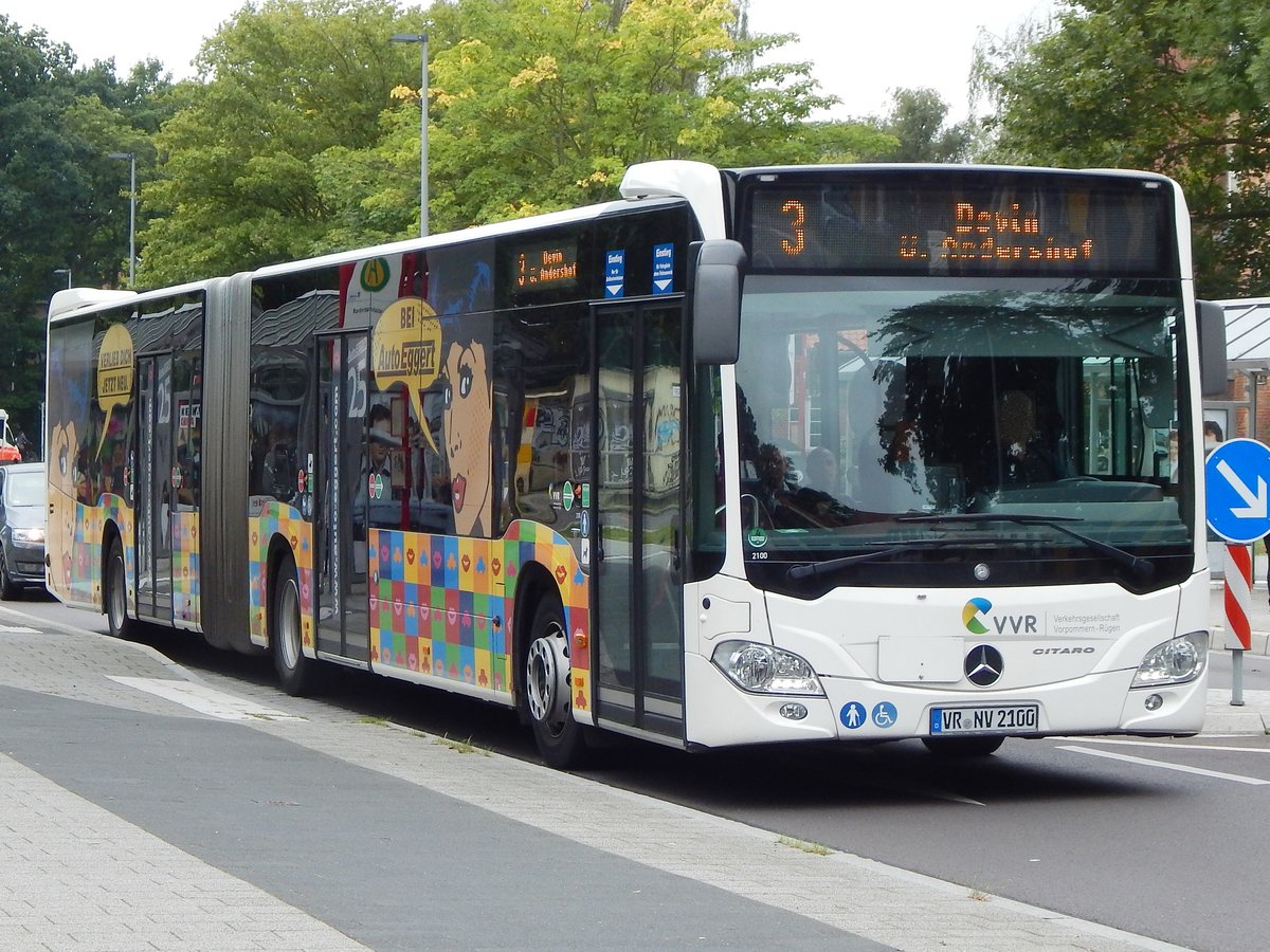 Mercedes Citaro III der VVR in Stralsund.